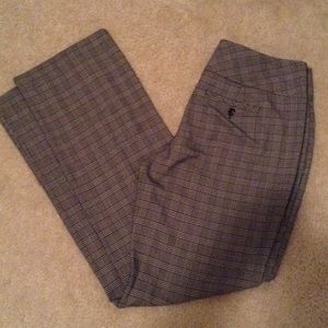 Plaid Elle dress pants