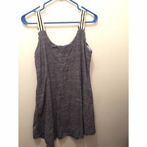 Anthropologie asymmetrical smock dress
