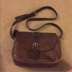 Authentic vintage coach messenger bag