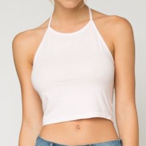White brandy sachi halter
