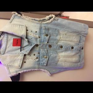 Denim vest