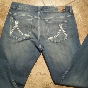 Twisted Flair Violet Jean's by Anchor Blue