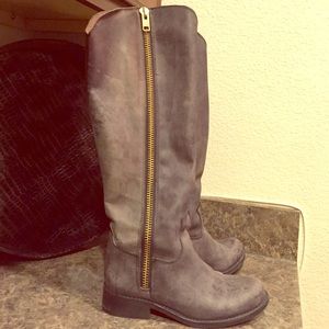 Steve Madden Grey Boots
