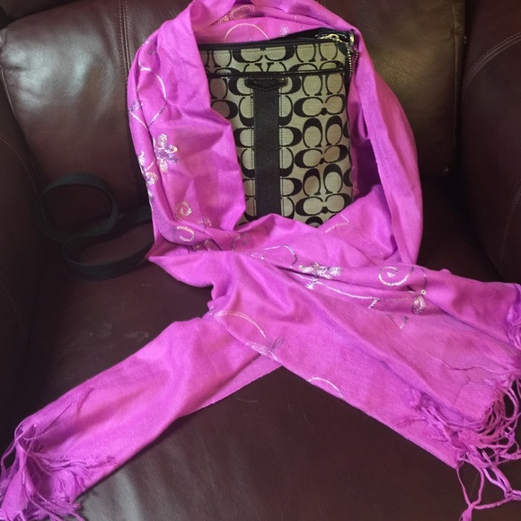 PASTEL purple Shall/Scarf