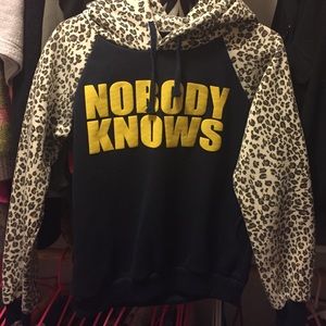 "Nobody knows" sweater