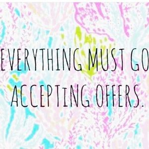 Accepting reasonable offers!