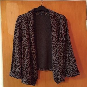 SALE 🎉Leopard blazer F21🎉
