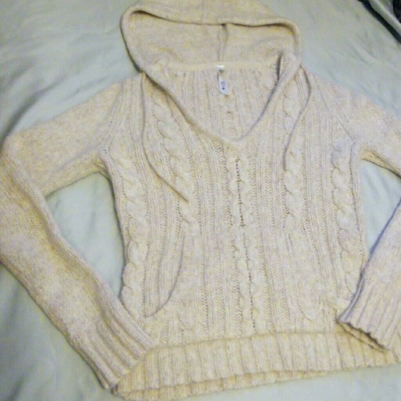 Lilu Sweaters - NEW Soft  Angora Lilu Sweater, Hood & Pockets