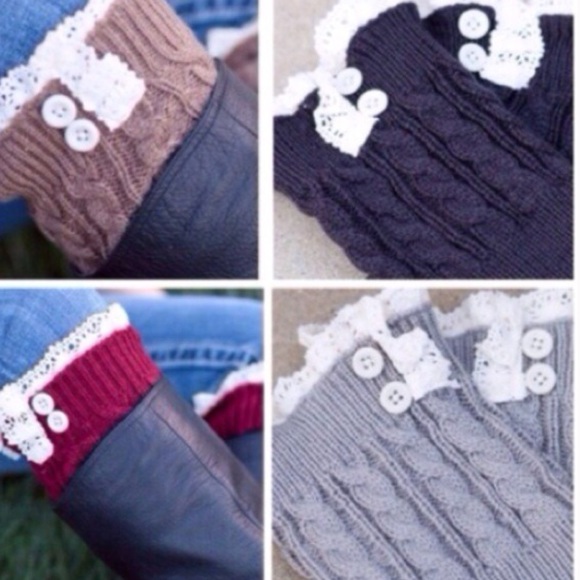 Button Boot Cuffs - Picture 2 of 2