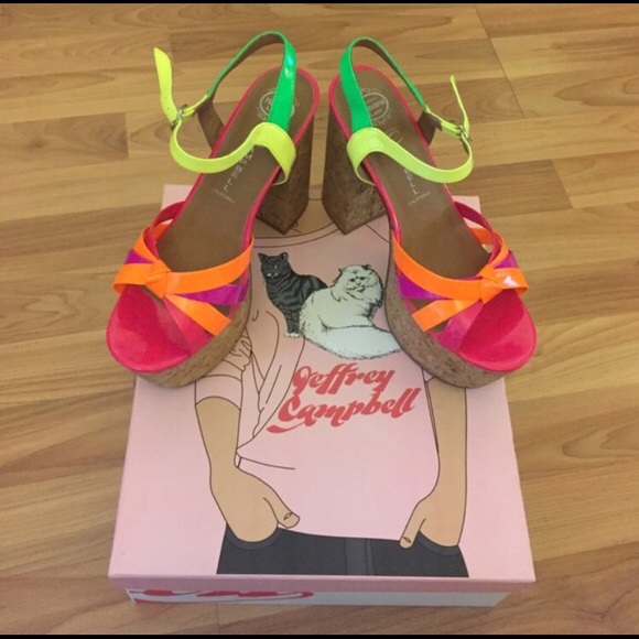 Jeffery Campbell Multicolored Heels - Picture 2 of 3