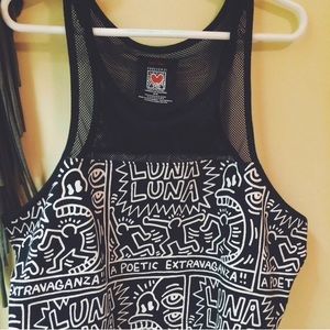 Keith Haring Forever 21 crop top