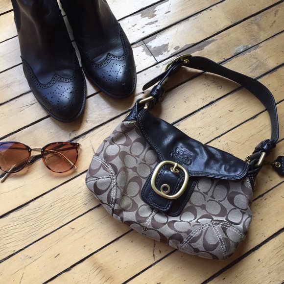 Coach F0773-1144 Bleeker signature shoulder bag