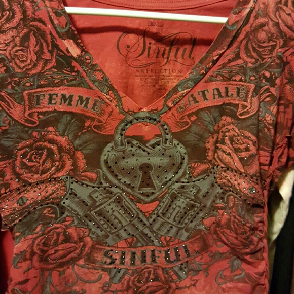 Affliction Top