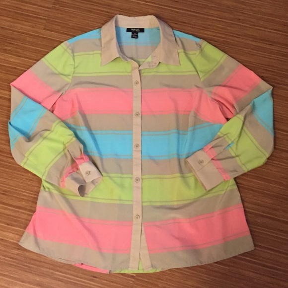 Style & Co. Tops - Style & Co Striped Blouse