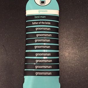 Groom's Party Wrist Bands