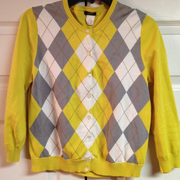 J. Crew Sweaters - J. CREW Argyle Sweater - MEDIUM