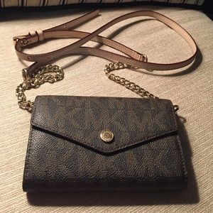 Michael Kors Phone Cross Body Clutch