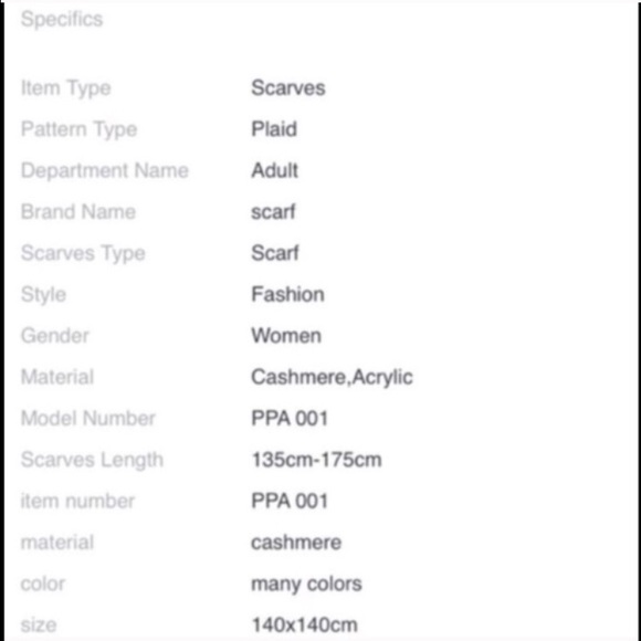 Lowest Blanket Scarf - Picture 4 of 4