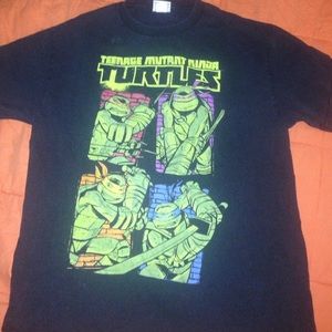 Black Teenage Mutant Ninja Turtles Tee