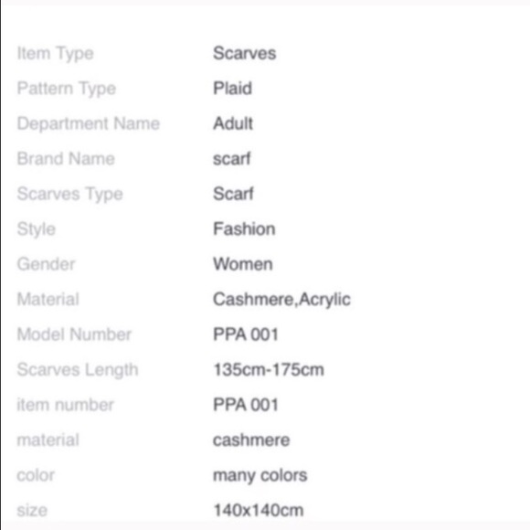 Popular Blanket Scarf - Picture 4 of 4