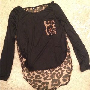 Cheetah print shirt