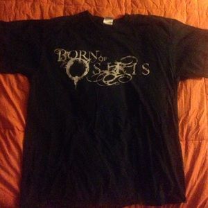 Black Unisex Born of Osiris Tee