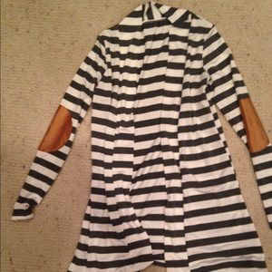 Striped cardigan