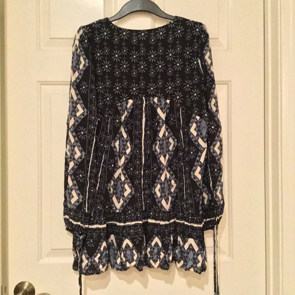 Free People Print Tunic Dress - Picture 4 of 4