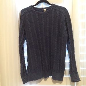 Never worn braided sweater