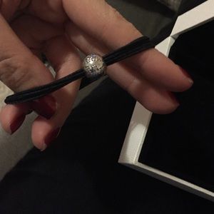 Pandora bracelet with faith charm