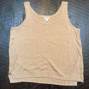 Tan XL Old Navy Sweater Tank