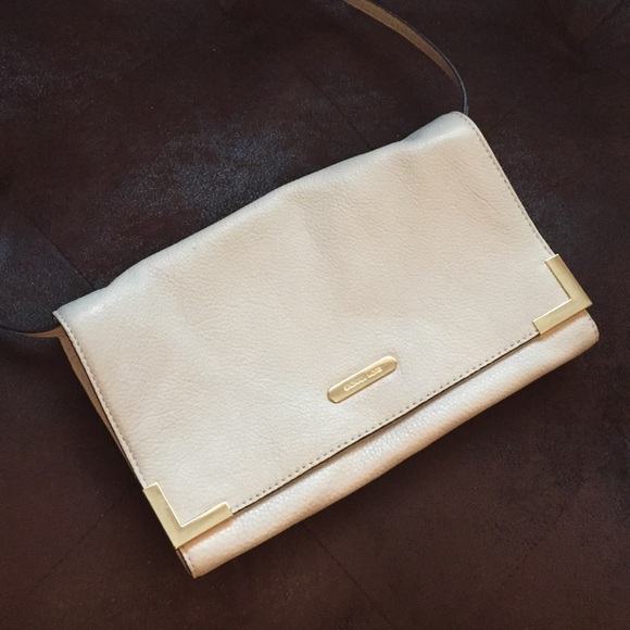 Michael Kors Handbags - Michael Kors supple leather clutch handbag MK