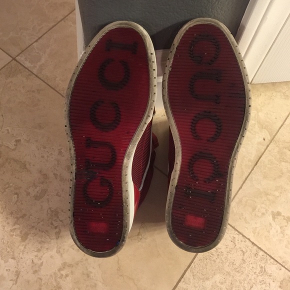 SOLD! Mens Gucci Sneakers - Picture 4 of 4