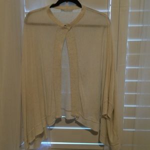 Le Lis blanc light poncho