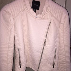 Forever XXI Pale Pink Biker Jacket