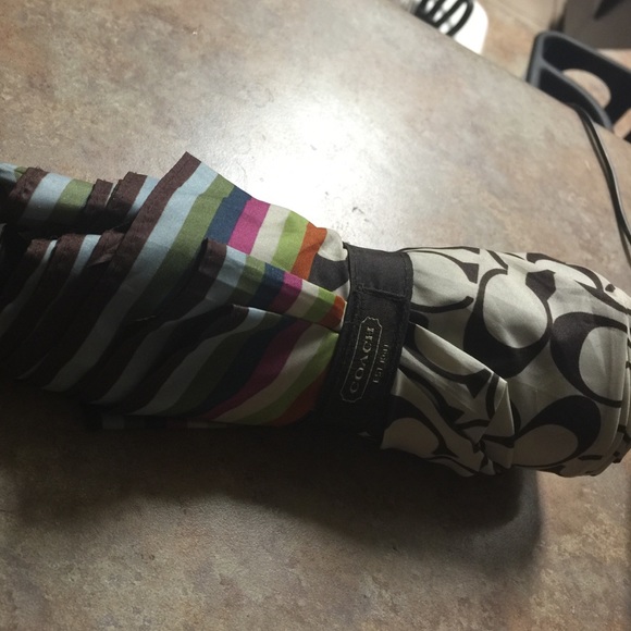 Coach umbrella