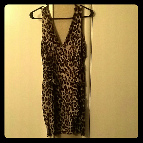 Cute leopard dress