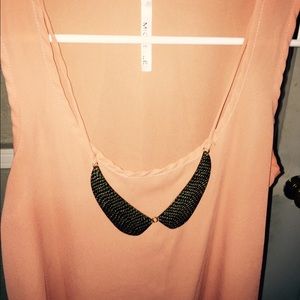 Gold Wing Plated Peach Tank