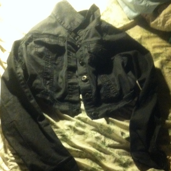 Black denim jacket👹