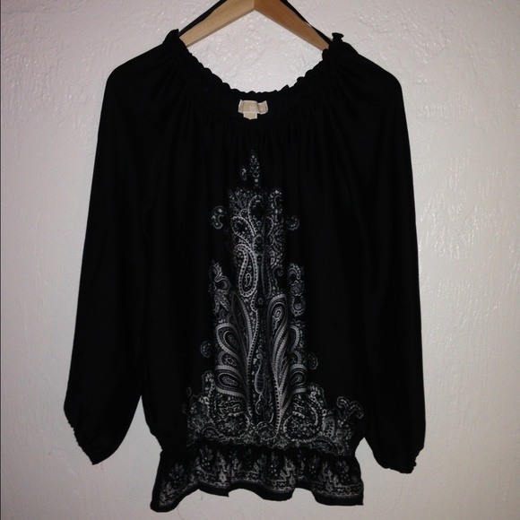 Michael Kors long sleeve blouse