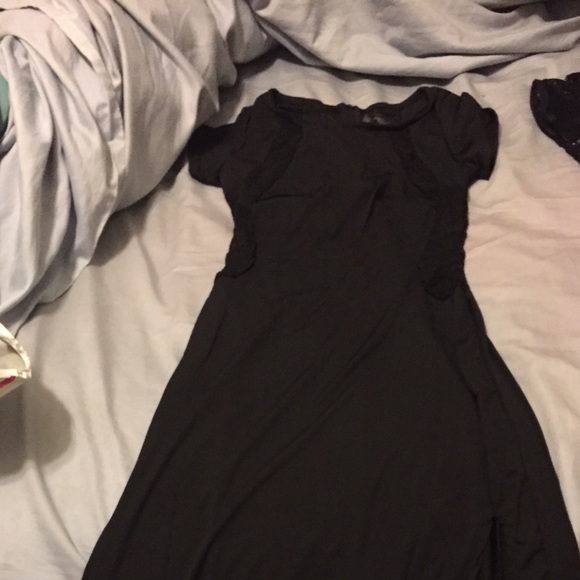 Sexy long black dress - Picture 2 of 2