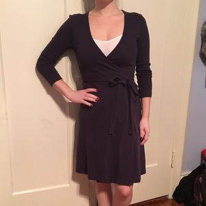 Stretchy wrap dress