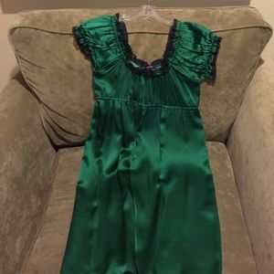 Betsy Johnson Silk Baby Doll Dress