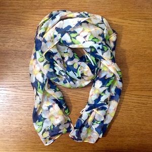 J. Crew Floral Scarf