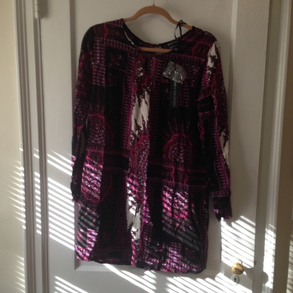 Minkpink Purple Tunic Dress - Picture 2 of 2