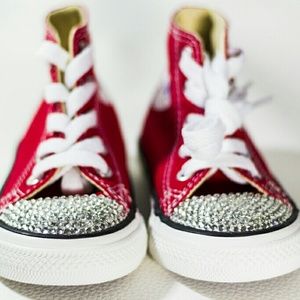 Rhinestone converse