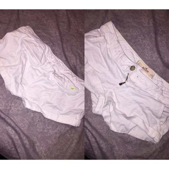 White Hollister Shorts