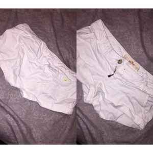 White Hollister Shorts