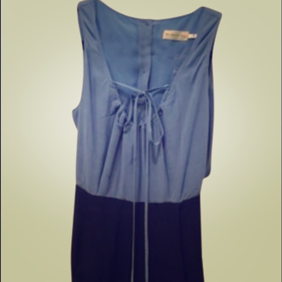 Dressy color block romper