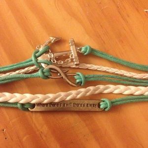 Aqua Colored Bracelet